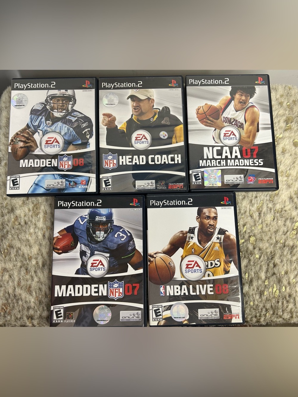 Bundle‎ of 5 PS2 Games